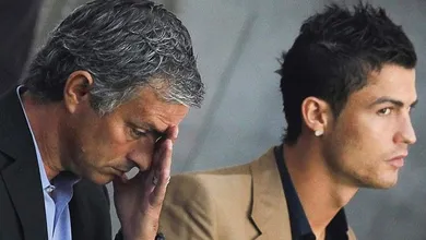 A metralhadora de Mourinho se vira para Cristiano Ronaldo