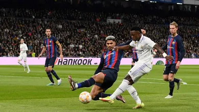 A defesa do Barcelona, um dos seus pilares na temporada, prevaleceu no Bernab&eacute;u e o impulsionou &agrave; vit&oacute;ria