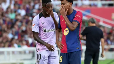 O que o t&eacute;cnico do Barcelona disse para Nico Willians no jogo contra o Bilbao