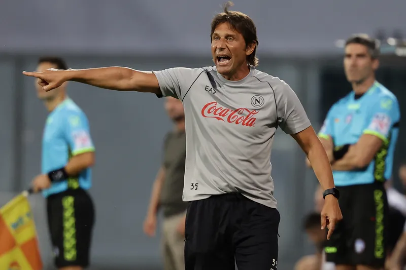 Foto: (IconSport) - Antonio Conte, novo t&eacute;cnico do Napoli