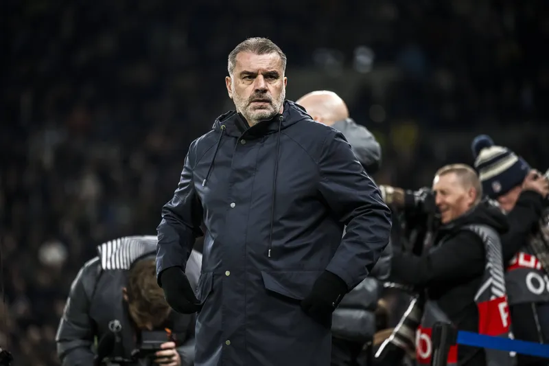 Ange Postecoglou, t&eacute;cnico do Tottenham