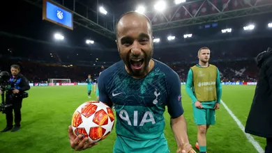 Lucas finalmente teve a noite que sua carreira prometia e conduziu Tottenham &agrave; final da Champions