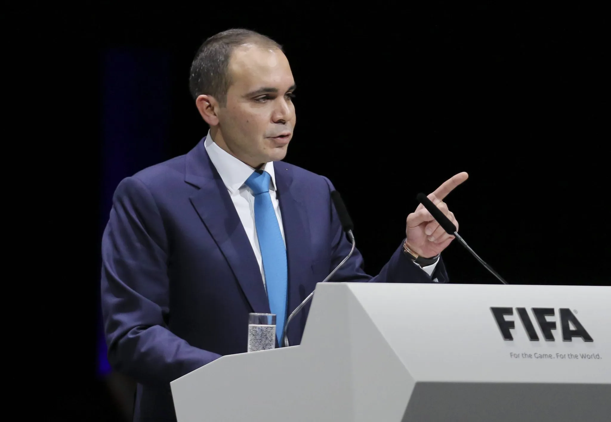 Ali Bin Al-Hussein na Fifa em 2016