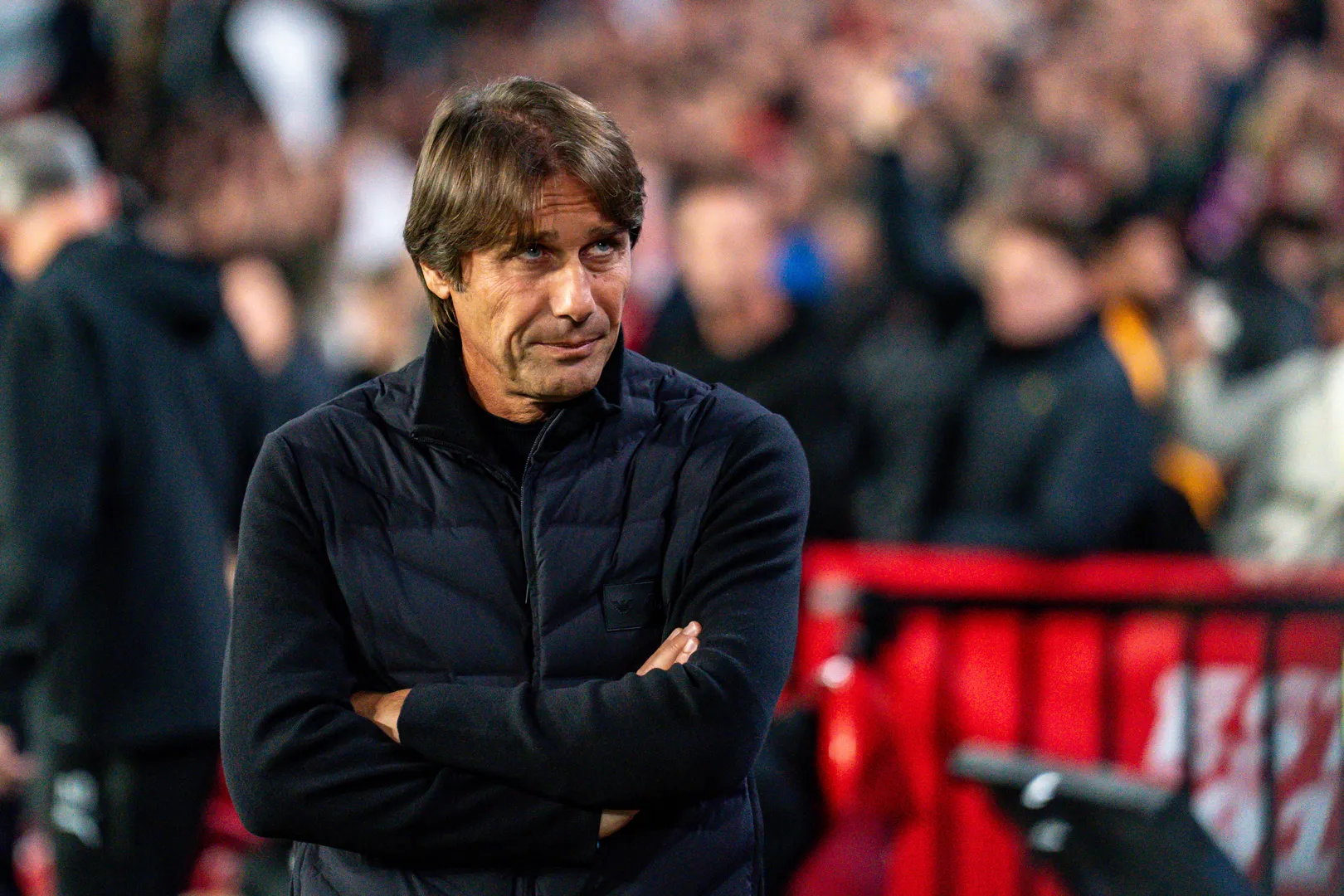 Conte durante PSV 6 x 2 Napoli