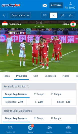 streaming de jogos na sportinget 