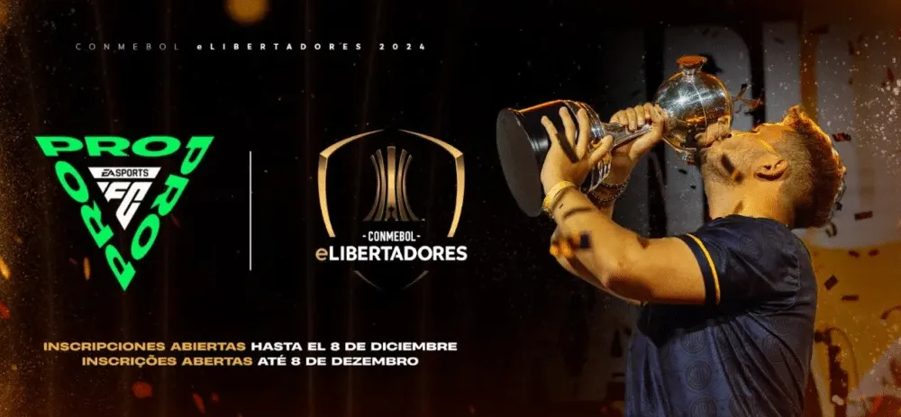Conmebol e EA lan&ccedil;am eLibertadores 24 com sede no Brasil e mais de R$ 500 mil em premia&ccedil;&atilde;o