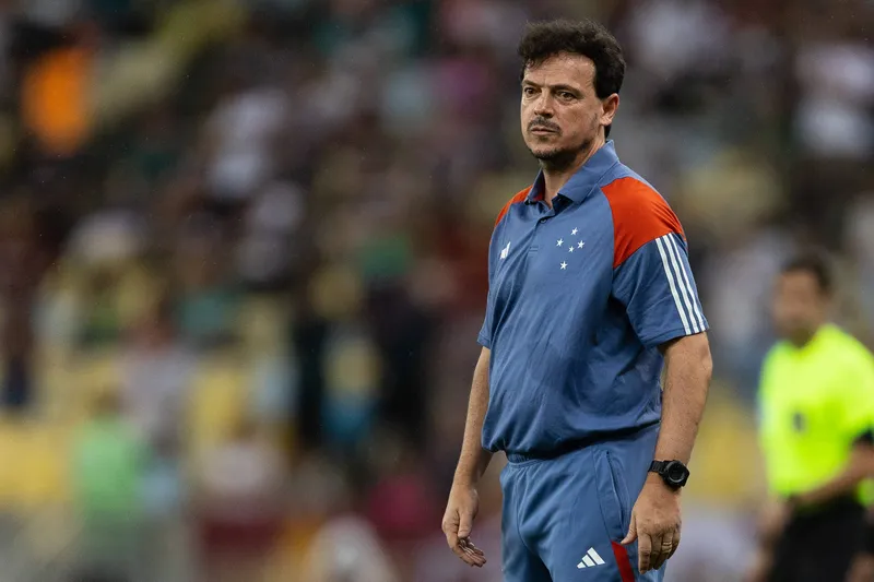 Fernando Diniz, t&eacute;cnico do Cruzeiro