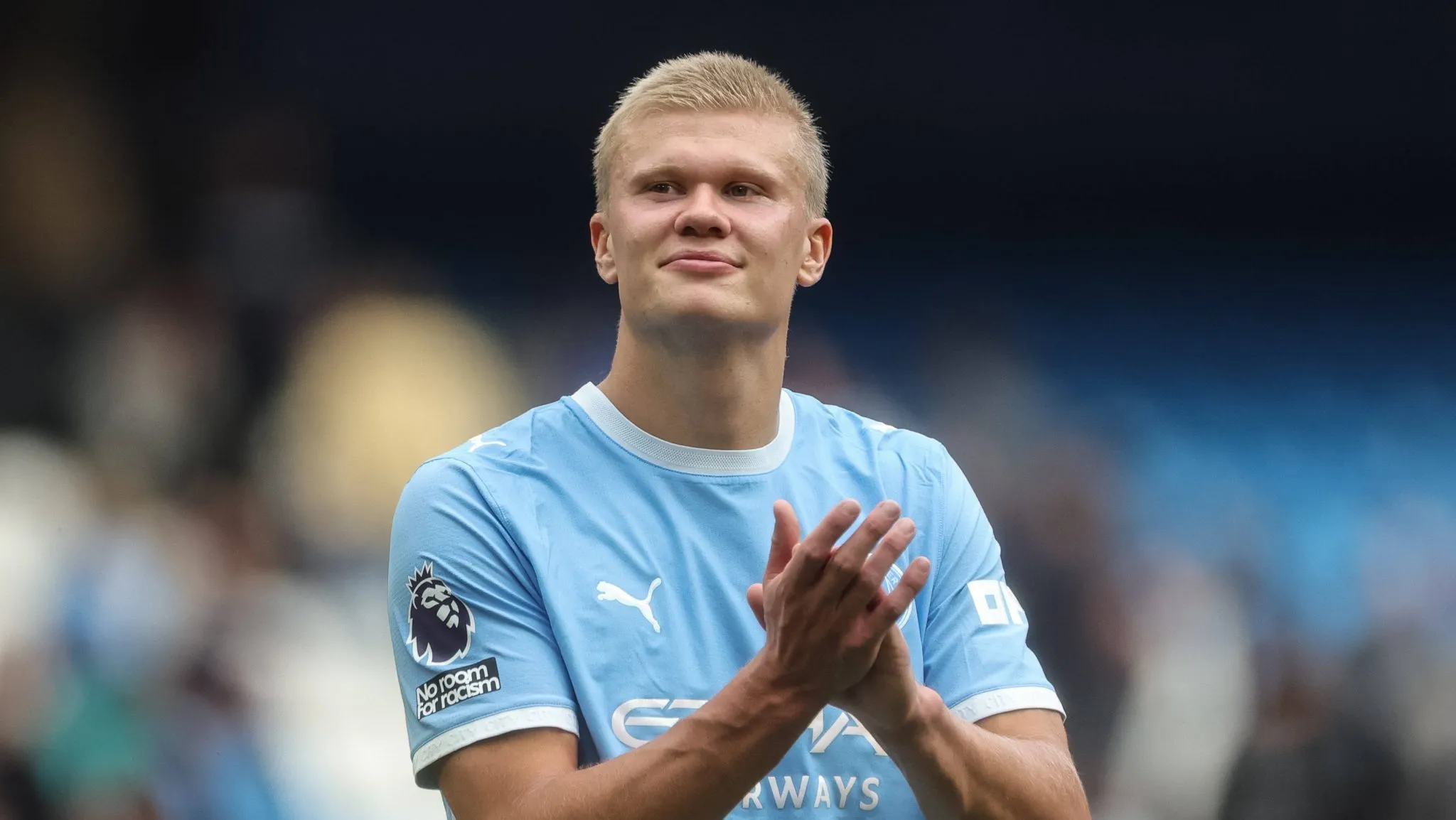 &lsquo;Ele tem sido incr&iacute;vel&rsquo;: Haaland enche novo refor&ccedil;o do Manchester City de elogios