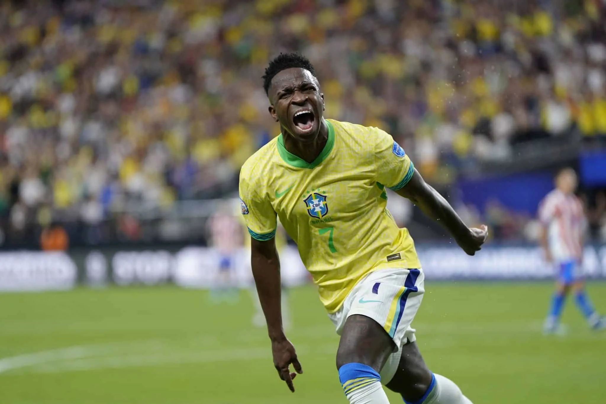 Vini Jr enfim &eacute; o protagonista que se espera e mostra que pode liderar Sele&ccedil;&atilde;o na Copa Am&eacute;rica