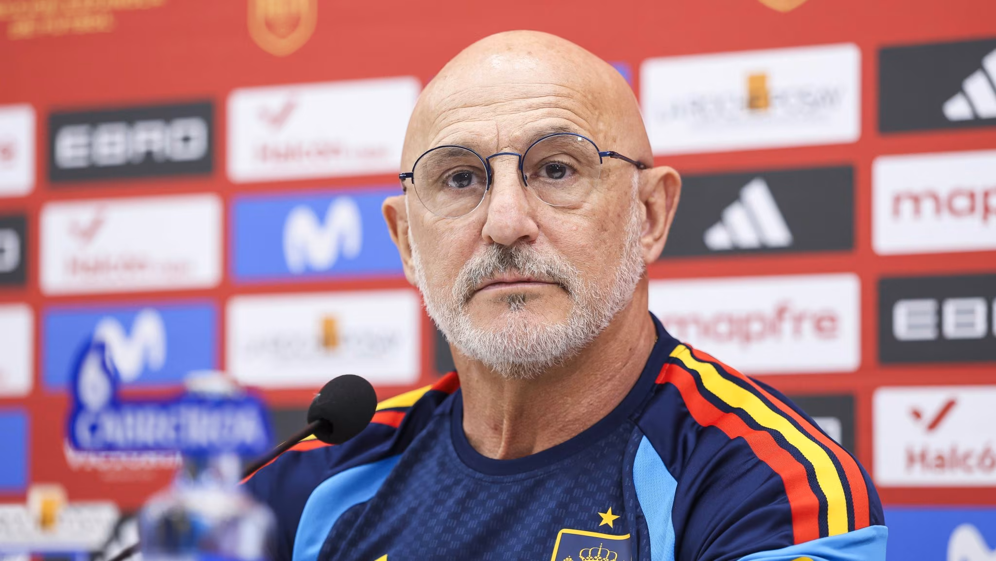 Luis de la Fuente, t&eacute;cnico da Espanha (Foto: Imago/ZUMA Press Wire)