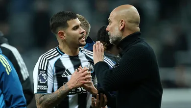 Guardiola explica conversa acalorada com Bruno Guimar&atilde;es ap&oacute;s Newcastle x City