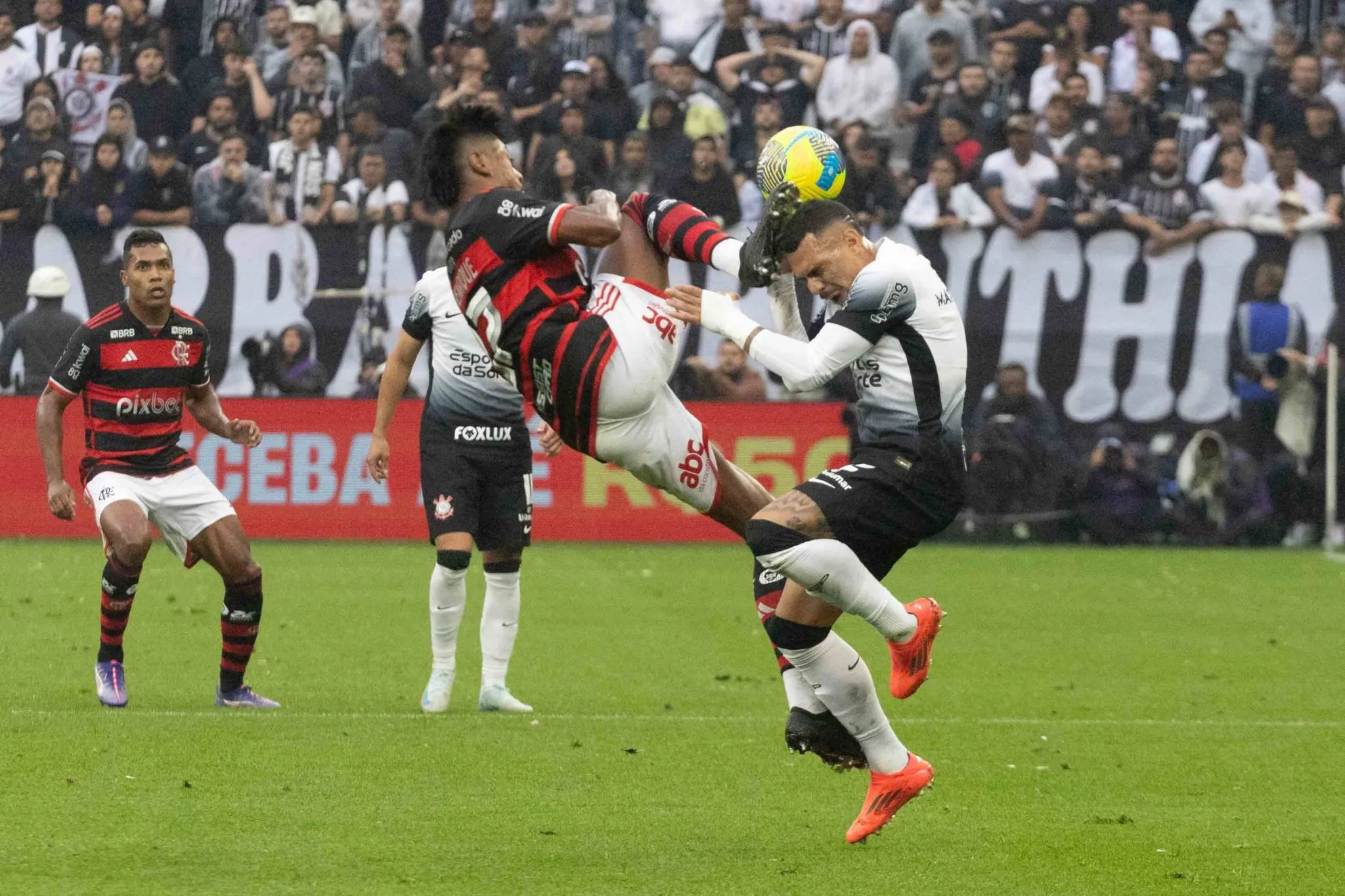 Corinthians x Flamengo, semifinal da Copa do Brasil 2024 (Foto: Imago)
