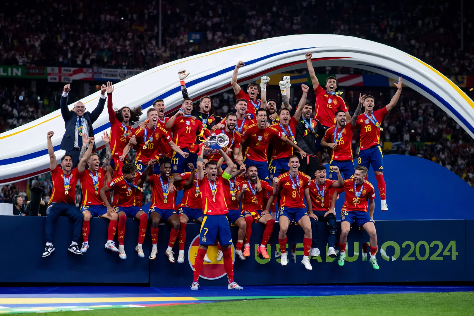 Foto: (Imago) - Espanha, campe&atilde; da Eurocopa 2024