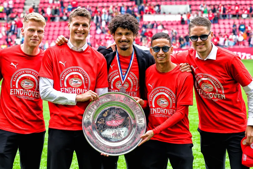 Mauro Junior, campe&atilde;o holand&ecirc;s pelo PSV