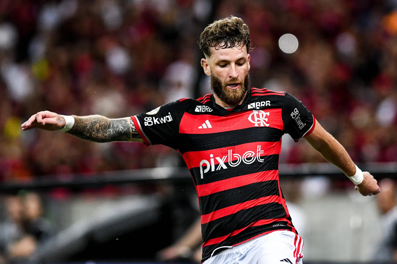 L&eacute;o Pereira, do Flamengo Foto: (Imago) 