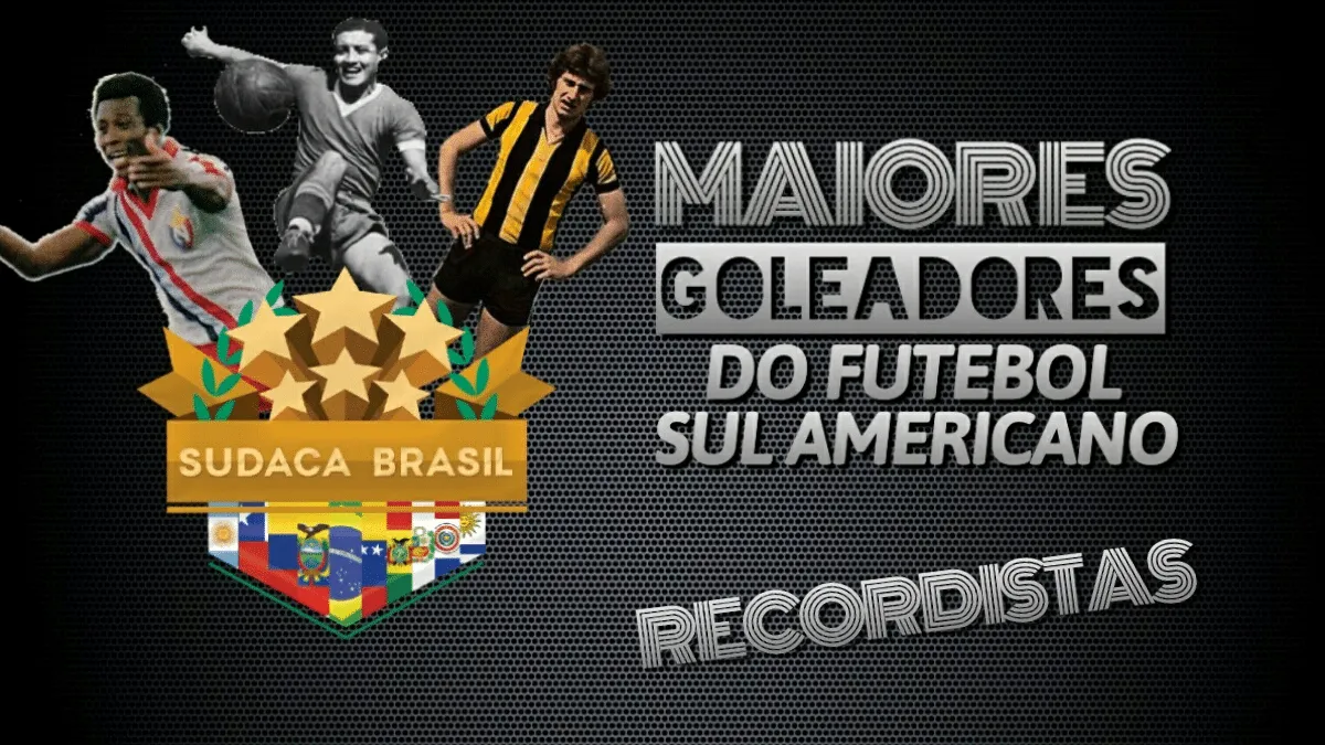 Quem s&atilde;o os maiores artilheiros de cada liga nacional na Am&eacute;rica do Sul? O Sudaca Brasil apresenta