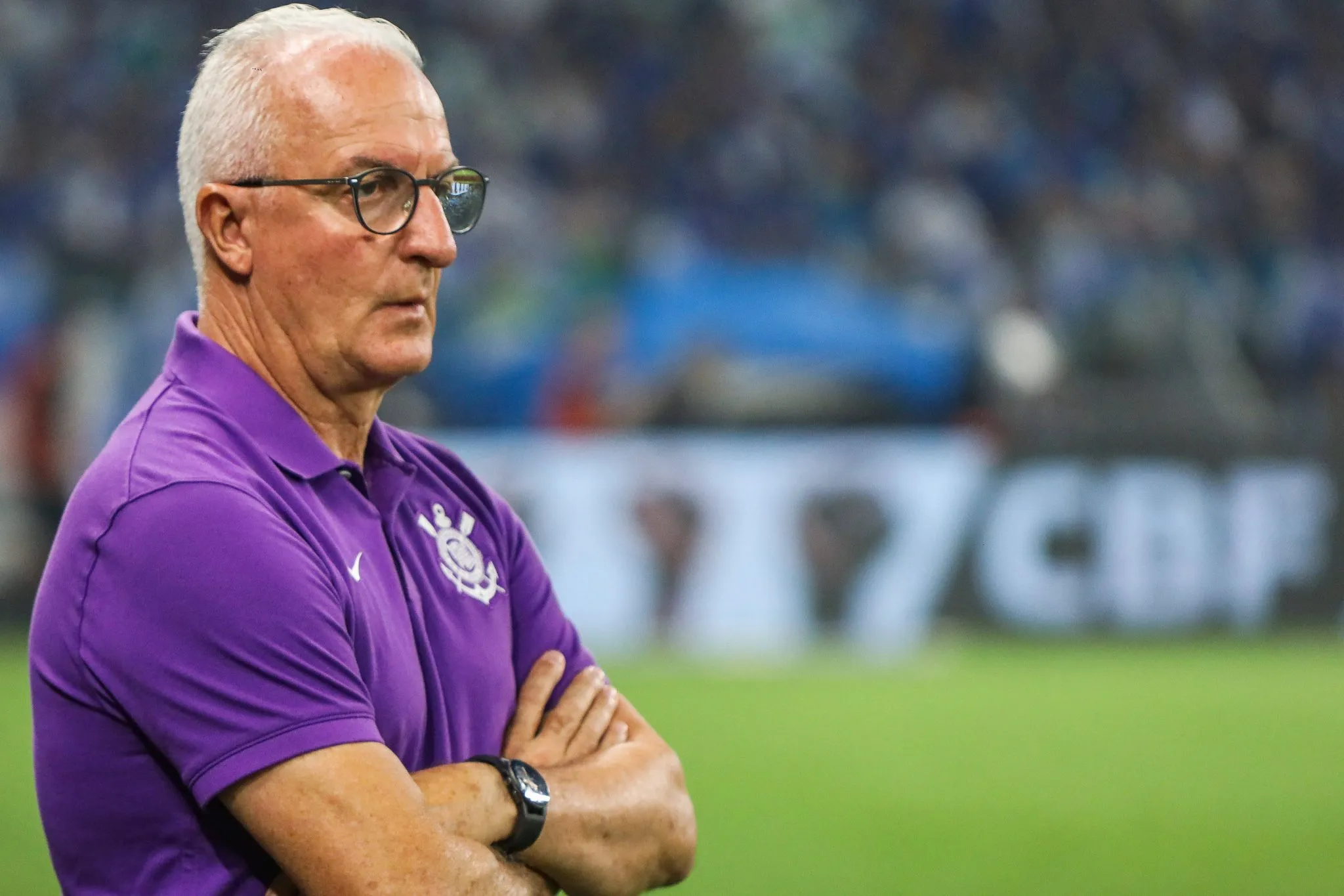 O t&eacute;cnico Dorival J&uacute;nior, do Corinthians