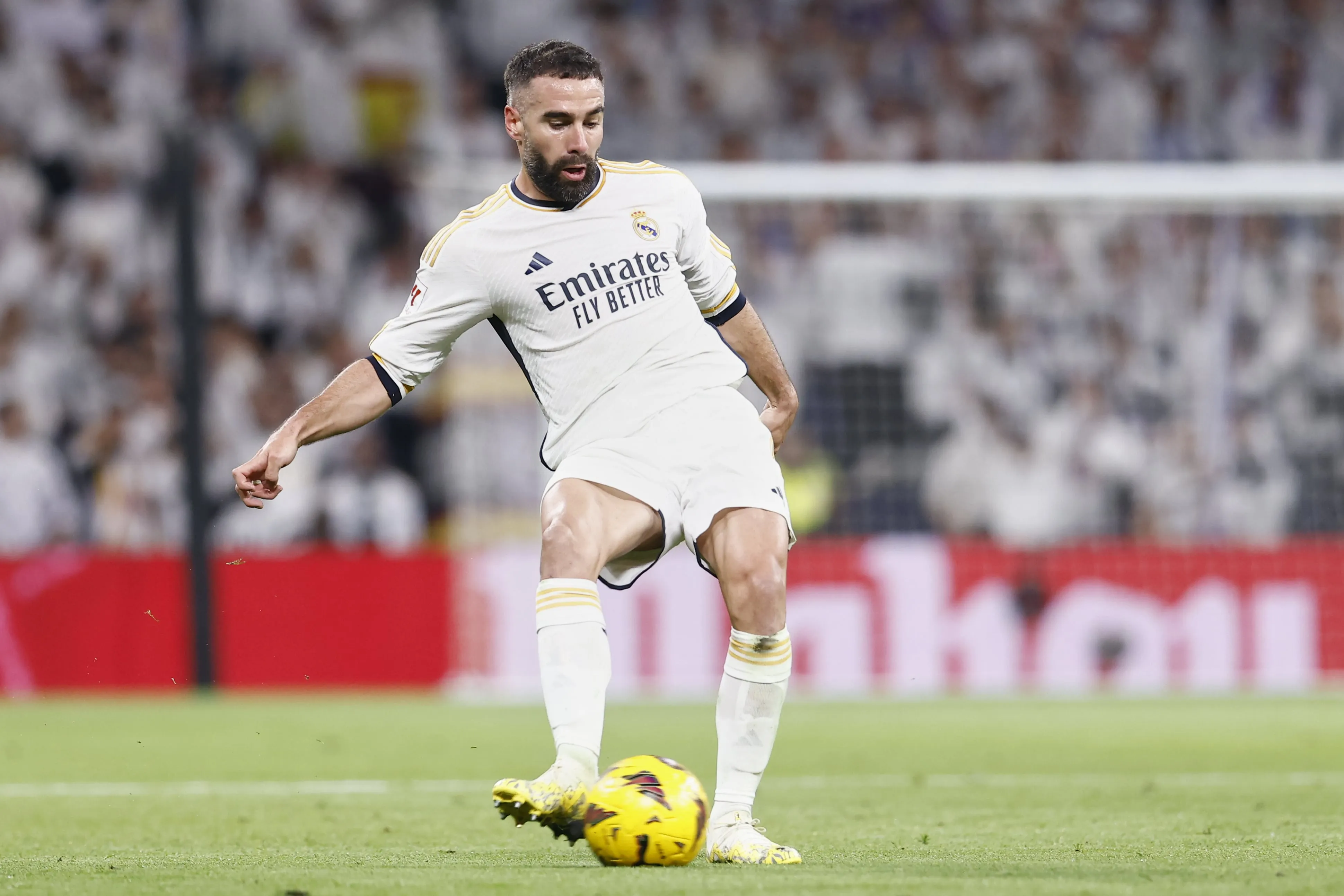 Carvajal v&ecirc; campanha consistente do Real Madrid em La Liga e explica sucesso, mesmo com defesa t&atilde;o desfalcada