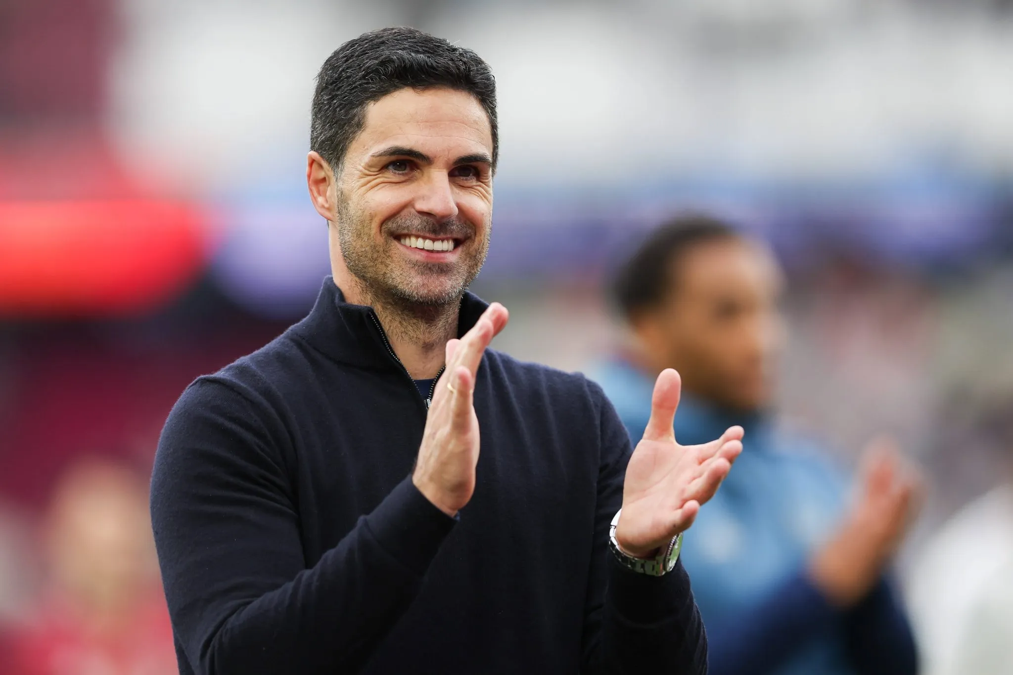 Mikel Arteta, treinador do Arsenal. Foto: IMAGO / Action Plus