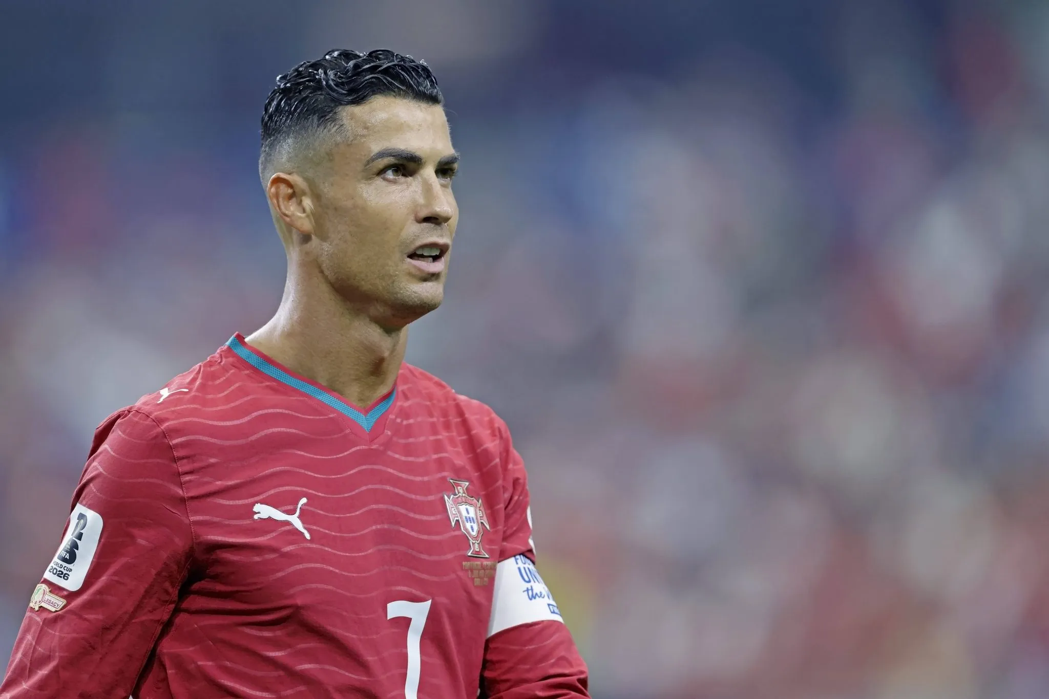 Cristiano Ronaldo teve jogo apagado contra a Espanha