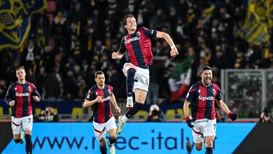 Bologna faz o que quer com Hellas Verona e d&aacute; mais um passo rumo &agrave; campanha hist&oacute;rica na Serie A