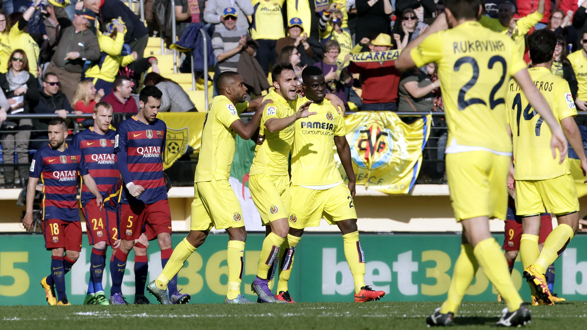 Villarreal mostrou a pedreira que &eacute; diante do Barcelona com MSN e tudo