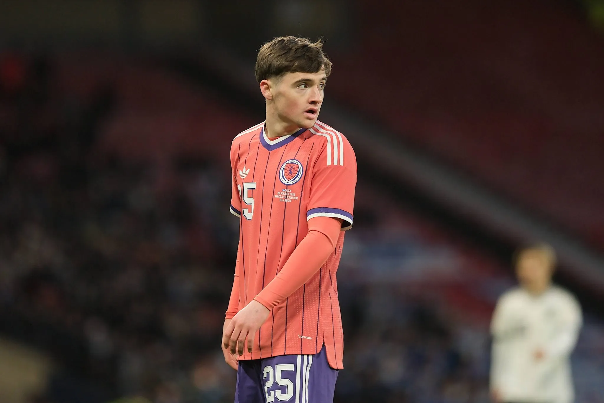 Findlay Curtis em a&ccedil;&atilde;o pela sele&ccedil;&atilde;o escocesa 