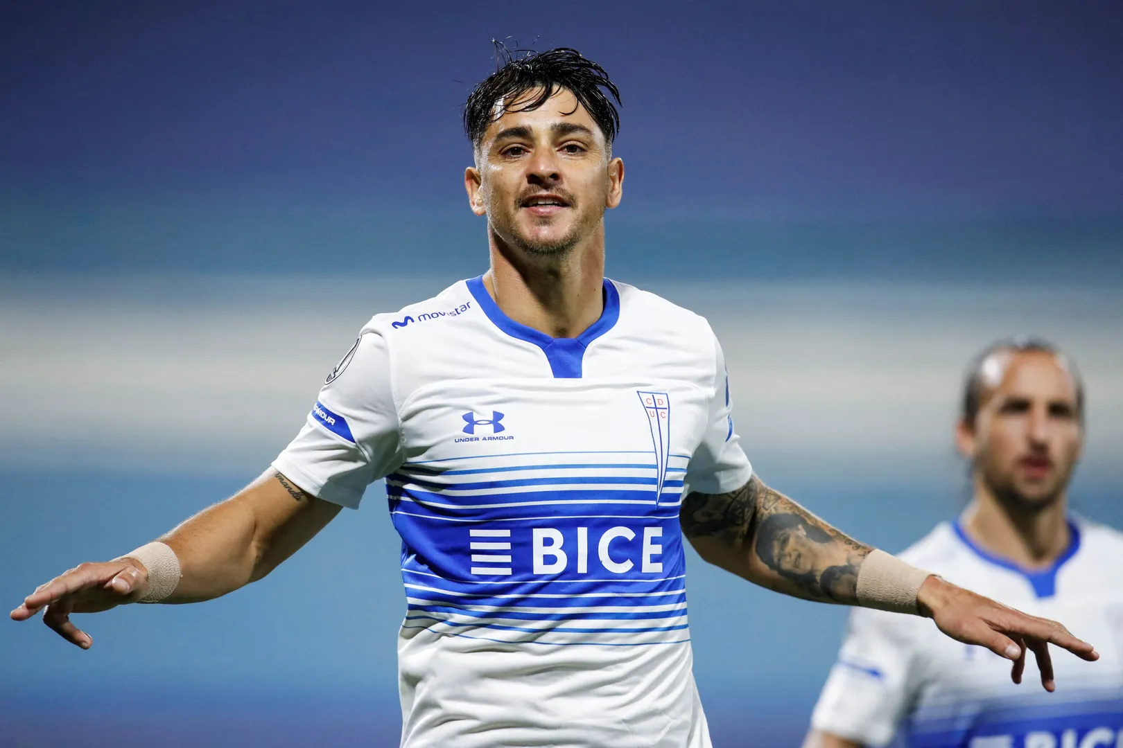 Zampedri &eacute; &iacute;dolo da torcida da Universidad cat&oacute;lica