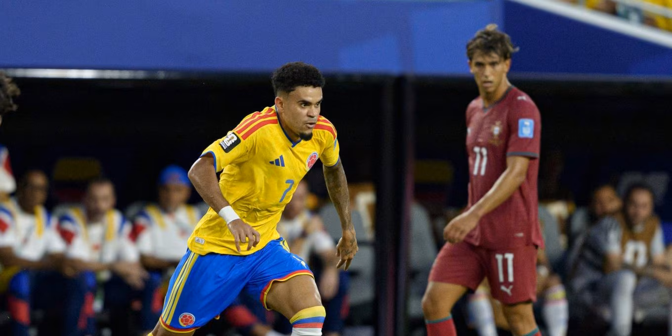 Luis Diaz, atacante da sele&ccedil;&atilde;o colombiana (Foto: IMAGO / Ball Raw Images)