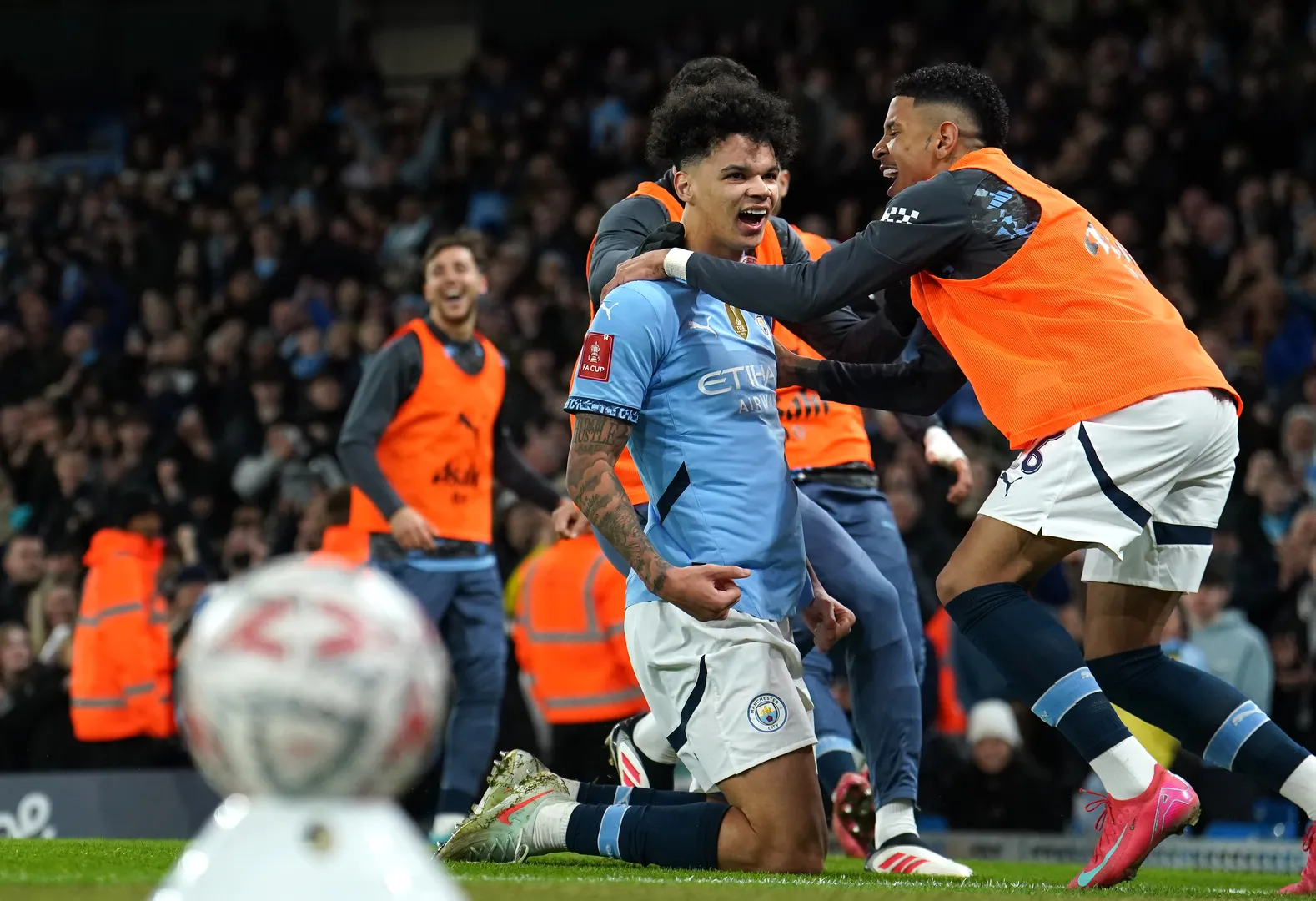 Nico O'Reilly Savinho Manchester City