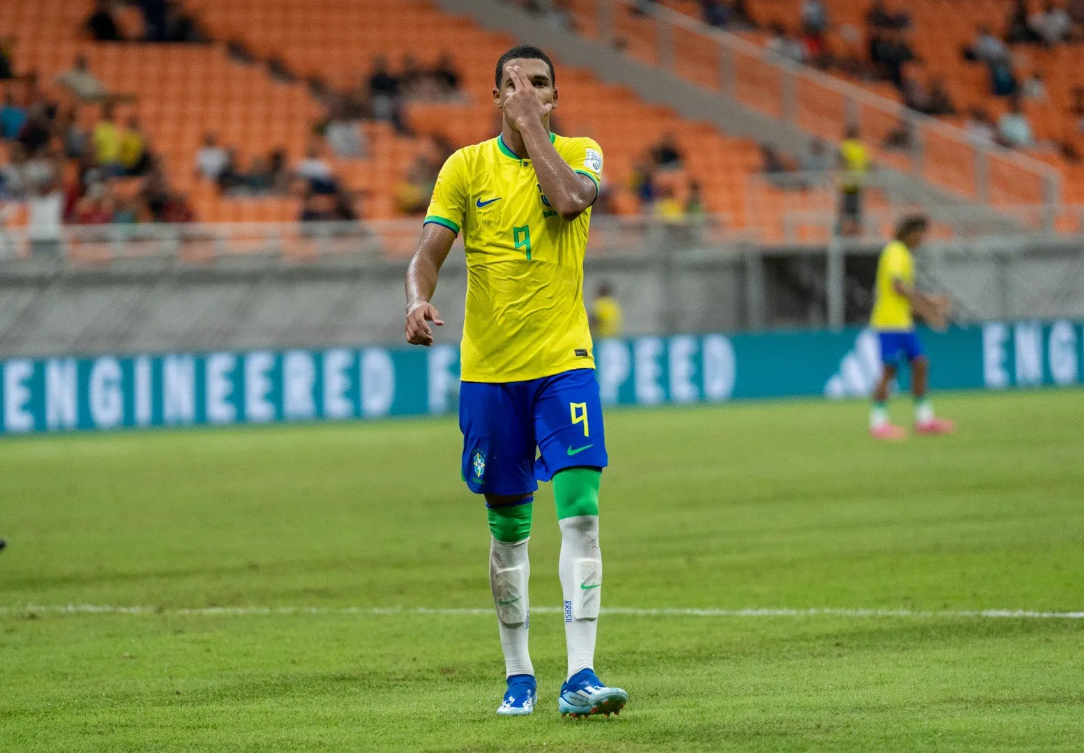 Joia do Fluminense, Kau&atilde; Elias tem negocia&ccedil;&atilde;o por renova&ccedil;&atilde;o arrastada - Foto: Leto Ribas/CBF