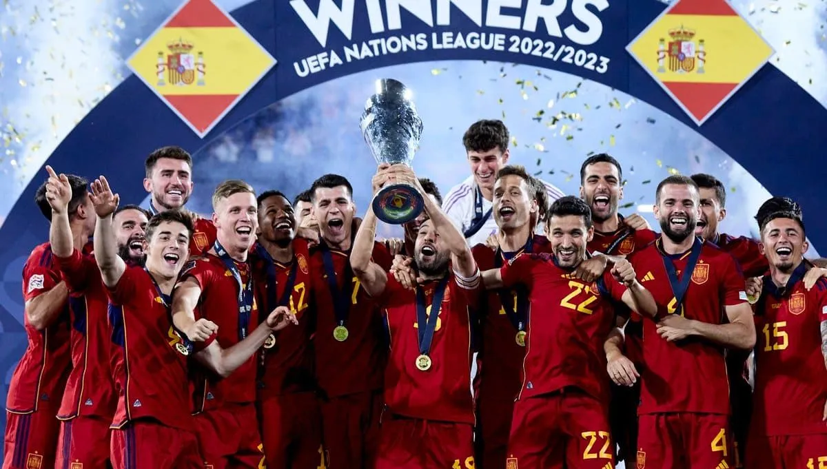 A Espanha frustra o sonho da Cro&aacute;cia e &eacute; campe&atilde; da Liga das Na&ccedil;&otilde;es com a vit&oacute;ria nos p&ecirc;naltis