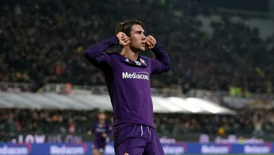 Dusan Vlahovic deu uma arrancada improv&aacute;vel para arrancar o empate contra a Inter