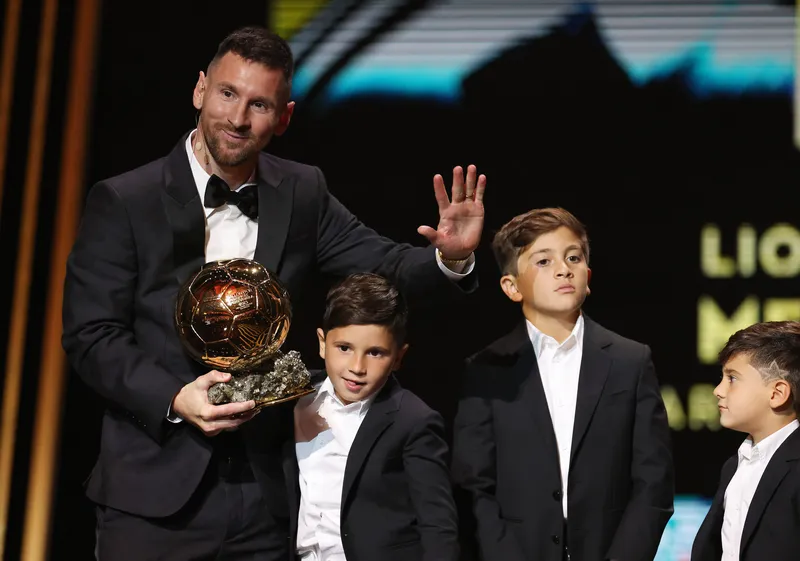 Com oito Bolas de Ouro, Lionel Messi &eacute; o maior vencedor do pr&ecirc;mio