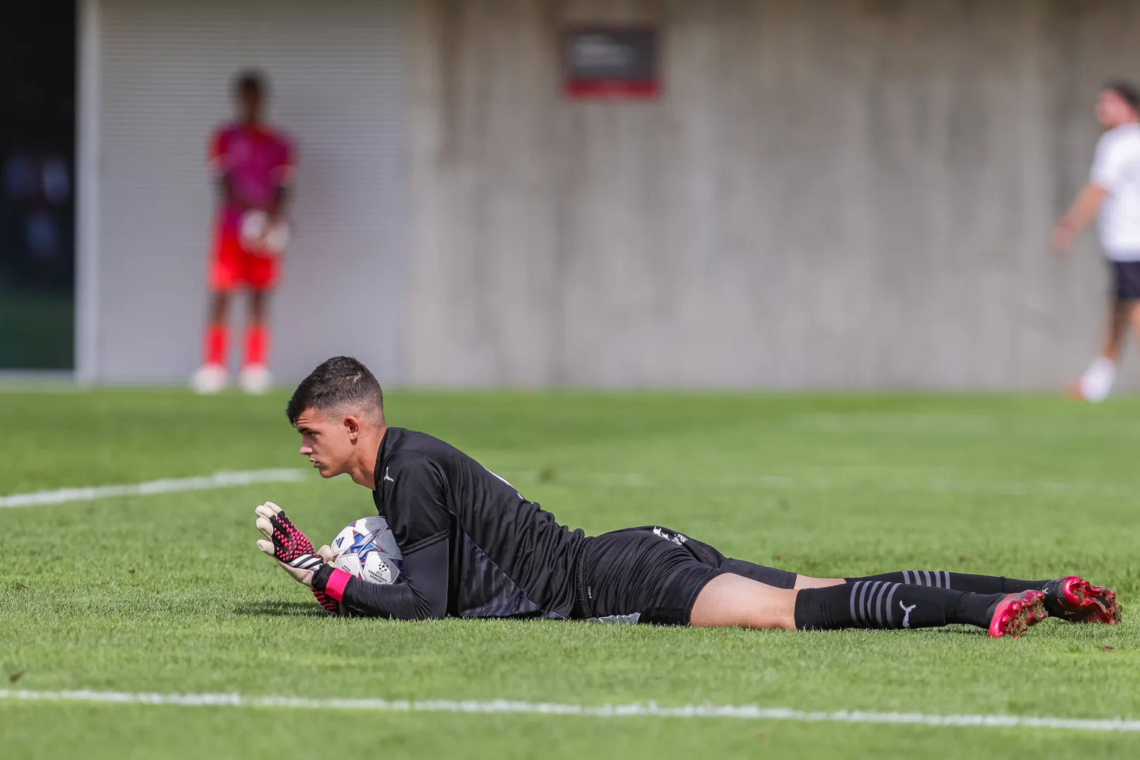 Jo&atilde;o Carvalho em partida do Braga
