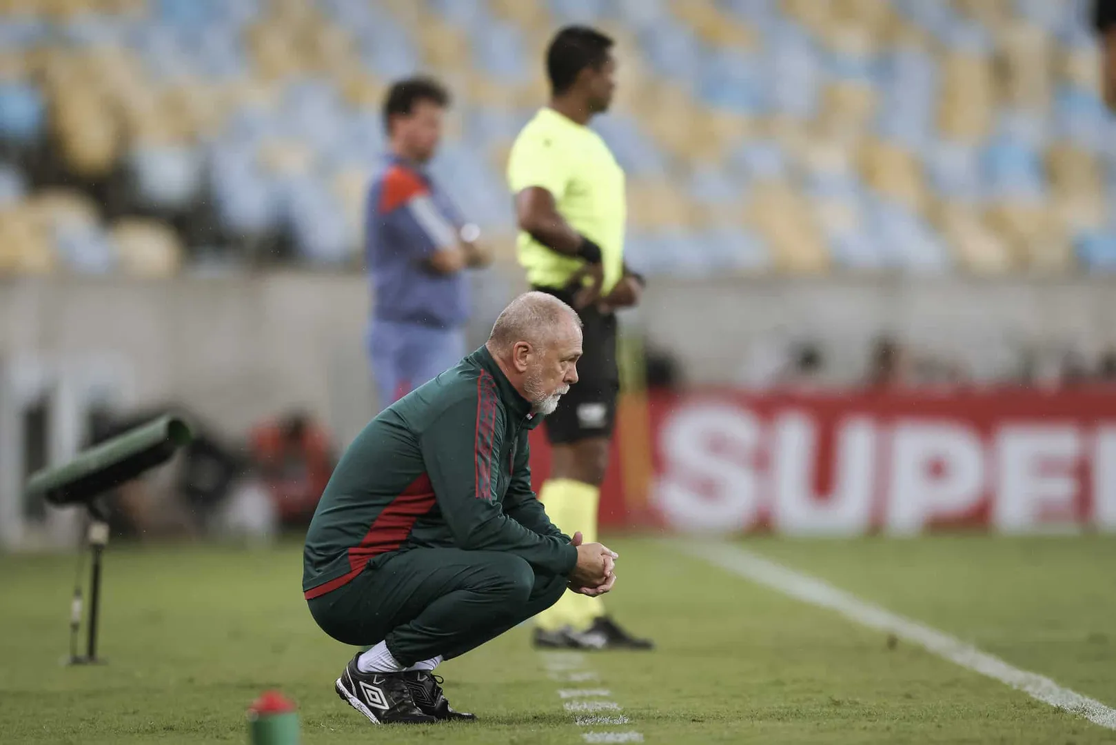 Mano Menezes resistiu &agrave;s vaias e &agrave; press&atilde;o da torcida do Fluminense - Foto: Marcelo Gon&ccedil;alves/FFC