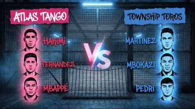 The Cage, Duelo de craques: Vote em Atlas Tango x Township Toros