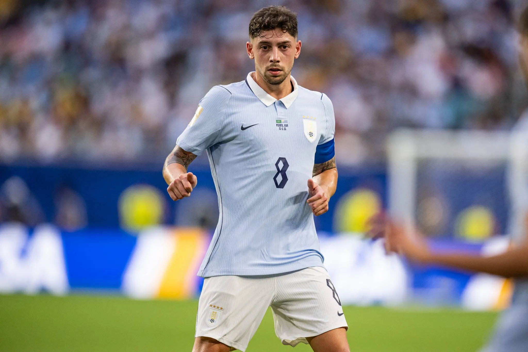 Federico Valverde em atua&ccedil;&atilde;o pela sele&ccedil;&atilde;o do Uruguai na Copa do Mundo (Foto: 
IMAGO / Sports Press Photo)