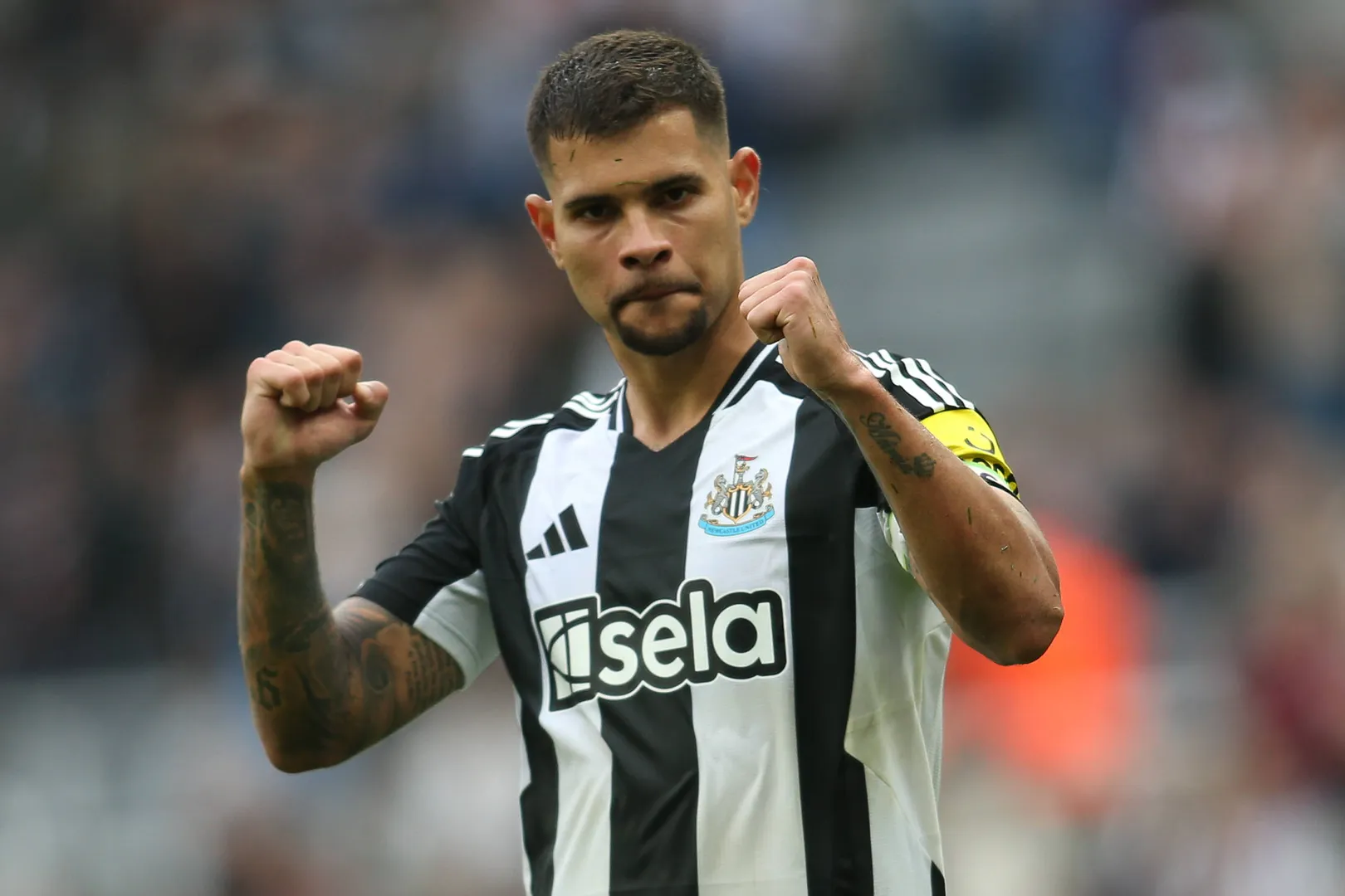 Bruno Guimar&atilde;es, Newcastle. Foto: Imago