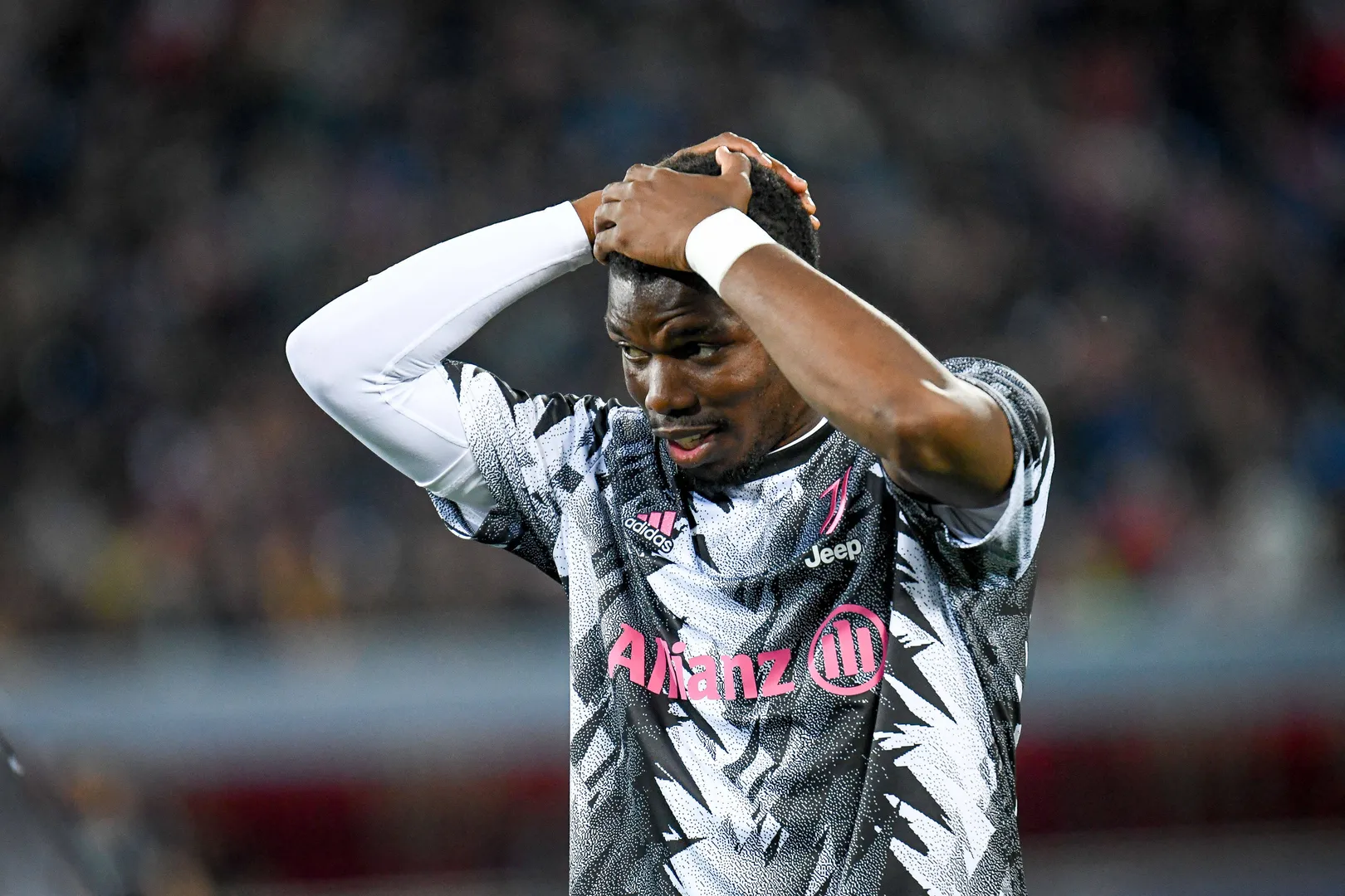 Paul Pogba antes de jogo pela Juventus