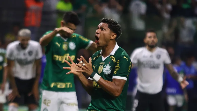 Rony lamenta gol perdido pelo Palmeiras (Photo: Imago)