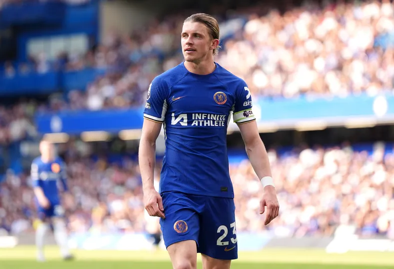 Conor Gallagher em a&ccedil;&atilde;o pelo Chelsea 