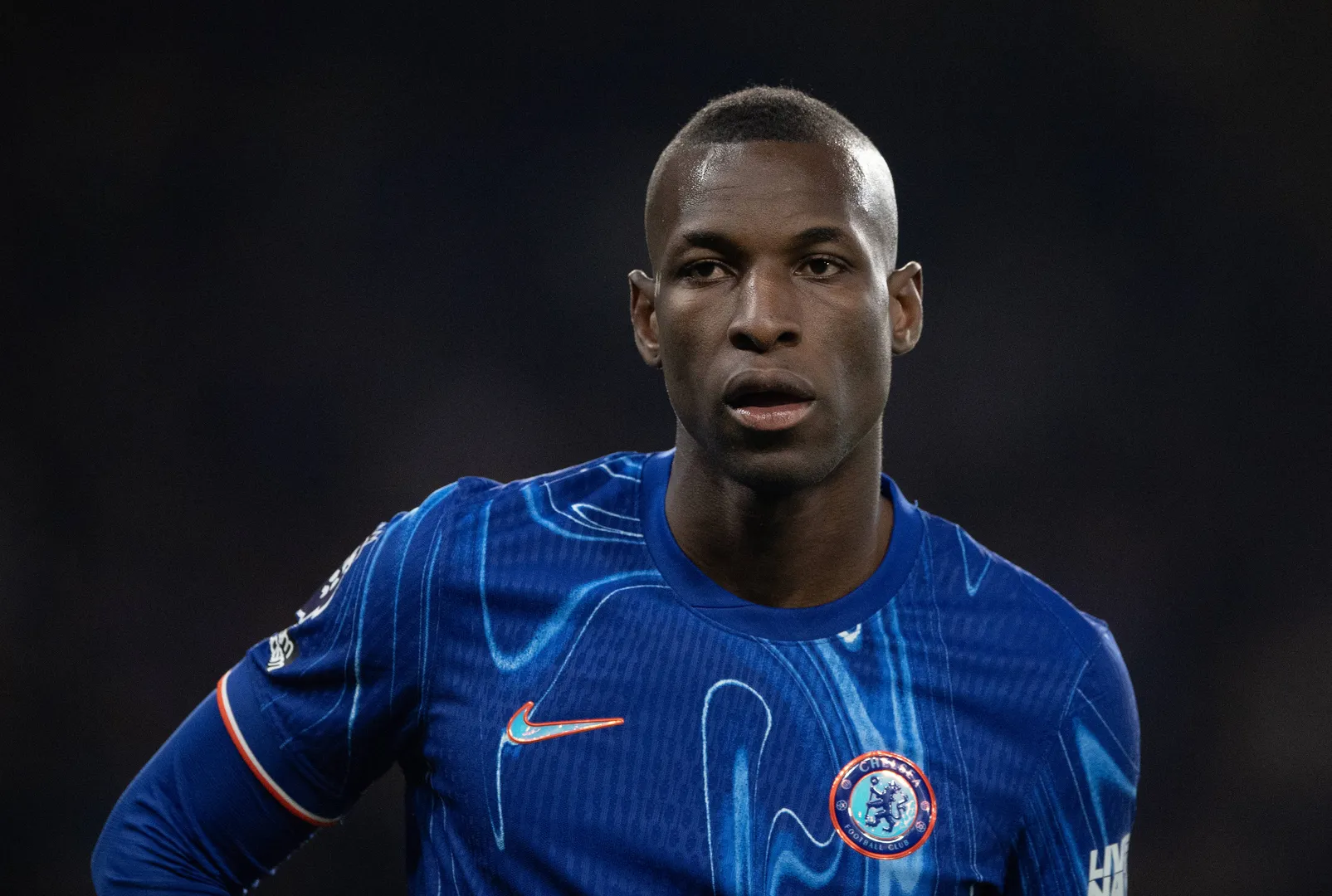Nicolas Jackson em a&ccedil;&atilde;o pelo Chelsea 