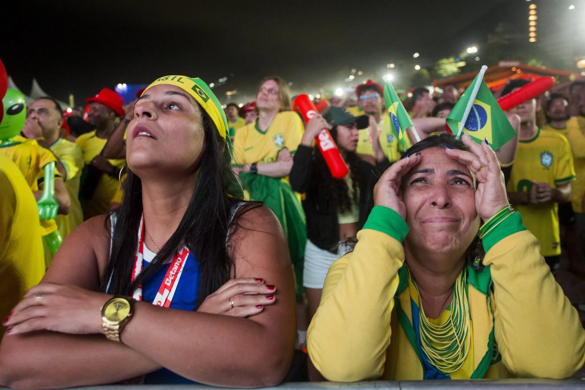 Torcedoras acompanham estreia do Brasil na Copa do Mundo 2026