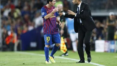 Guardiola pagou ped&aacute;gio para Messi