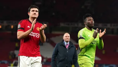 Her&oacute;is improv&aacute;veis: Maguire e Onana garantem primeira vit&oacute;ria do United na Champions