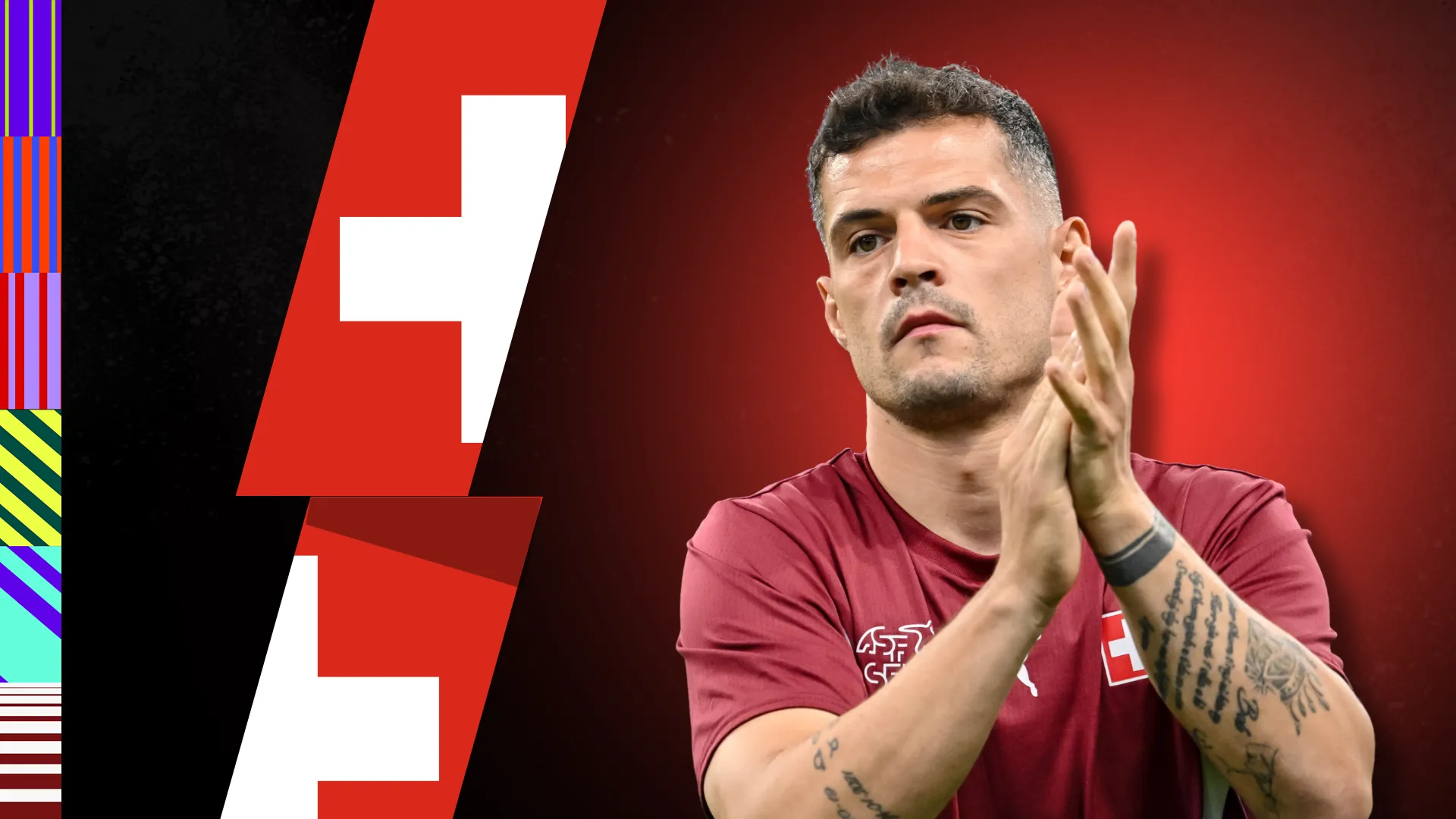 Xhaka e a impossibilidade de ser neutro: O rosto de uma Su&iacute;&ccedil;a que carrega outras hist&oacute;rias
