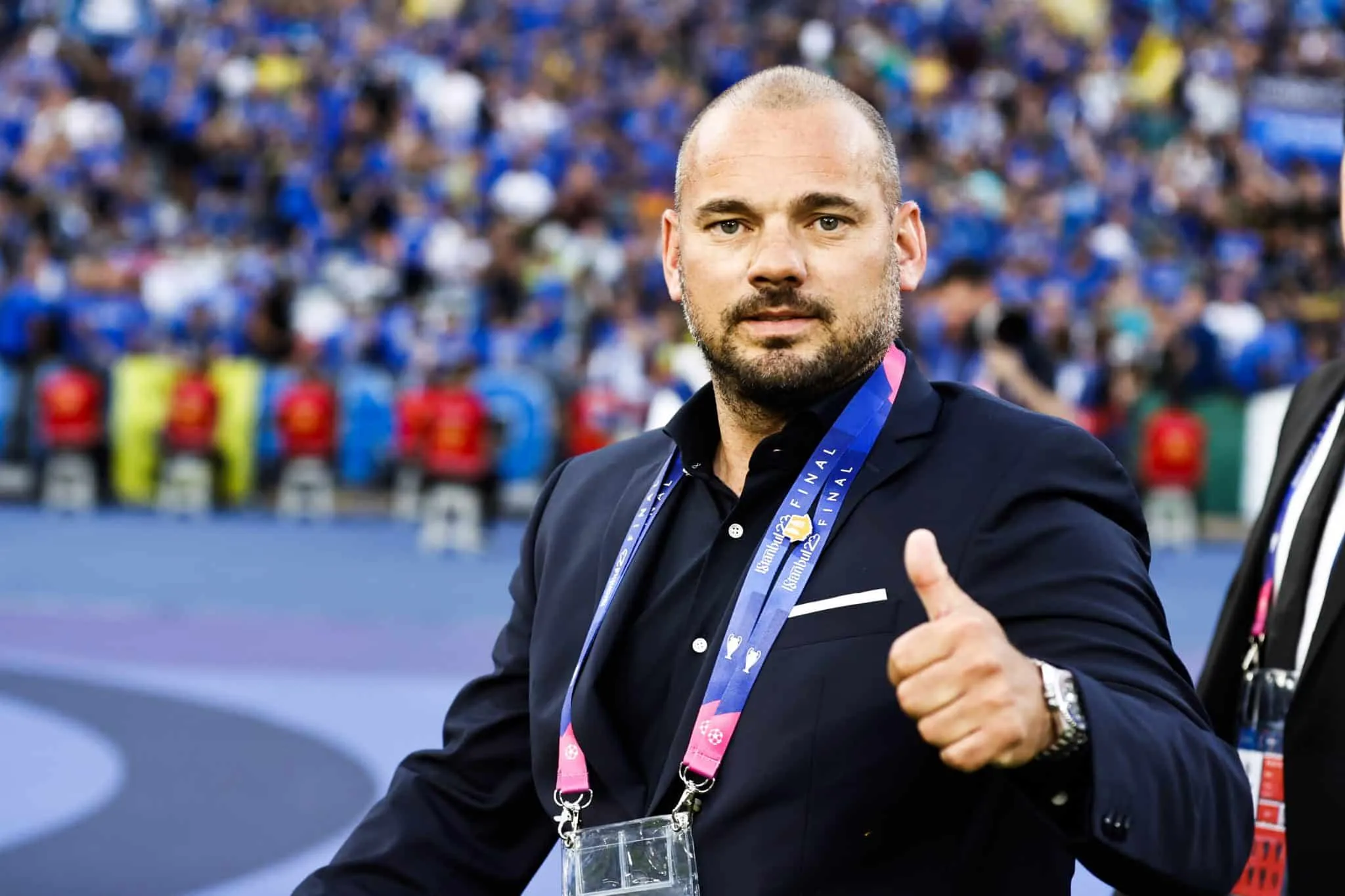 Sneijder elege substituto perfeito para Xavi no Barcelona