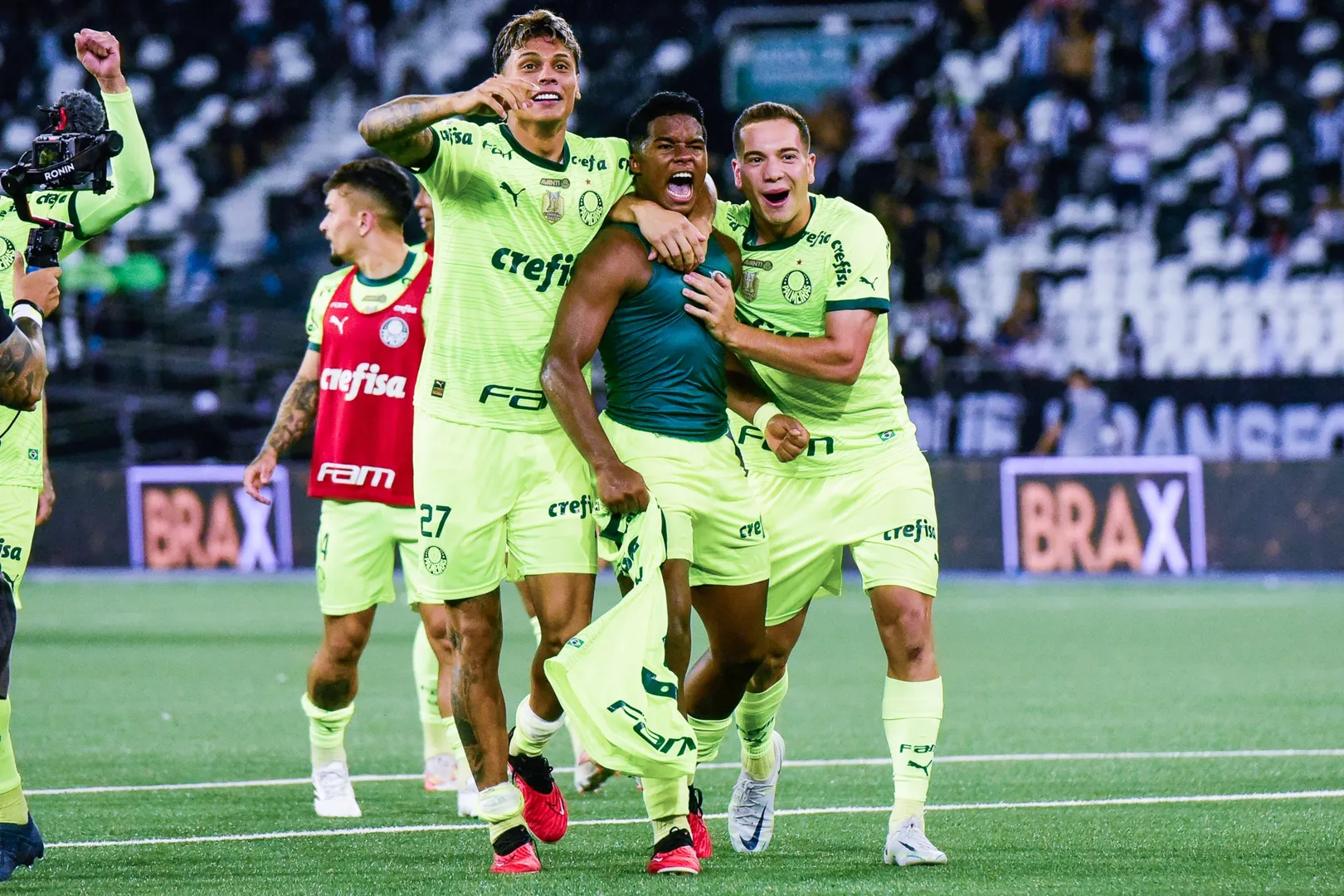 Palmeiras conseguiu virada hist&oacute;rica contra o Botafogo (Foto: Icon Sport)