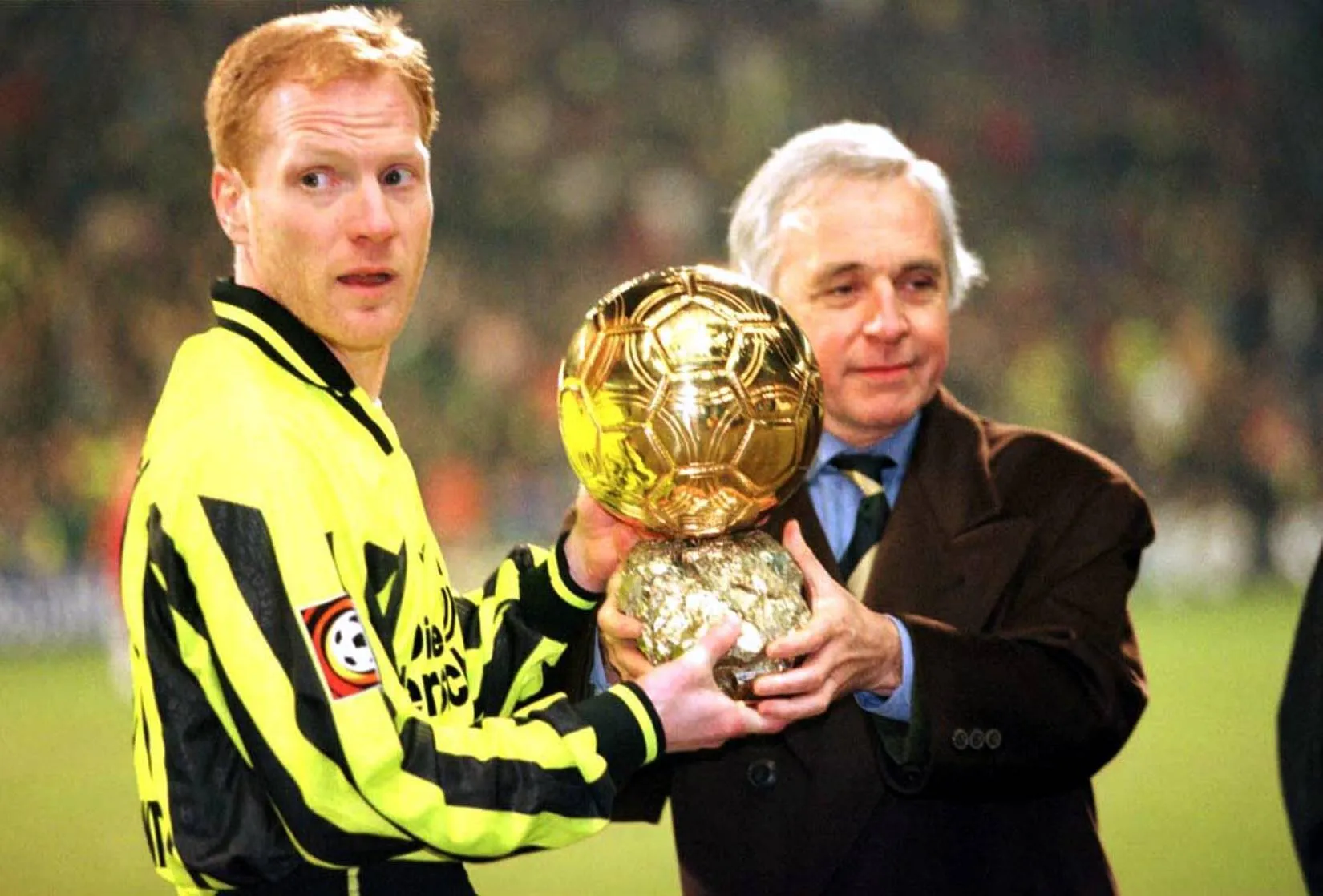 Matthias Sammer foi eleito o melhor jogador do Mundo em 1996 com a camisa do Borussia Dortmund (Foto: Imago/Team 2)